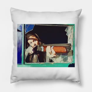 Waverly Earp Smile and Wave Pillow