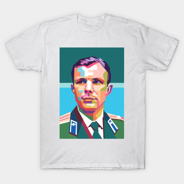 camiseta yuri gagarin