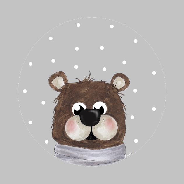 TEDDY the bear by MOKO.illustrations.junior