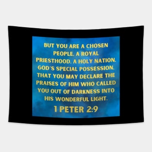 Bible Verse 1 Peter 2:9 Tapestry