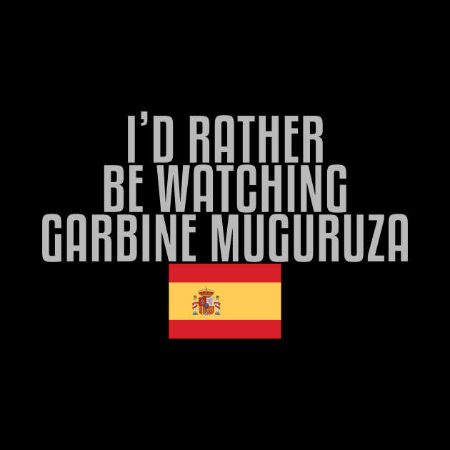 I'd rather be watching Garbiñe Muguruza by mapreduce