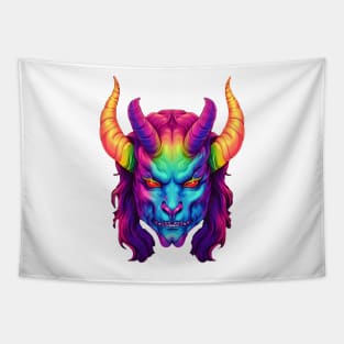 Pride Month Demon Tapestry