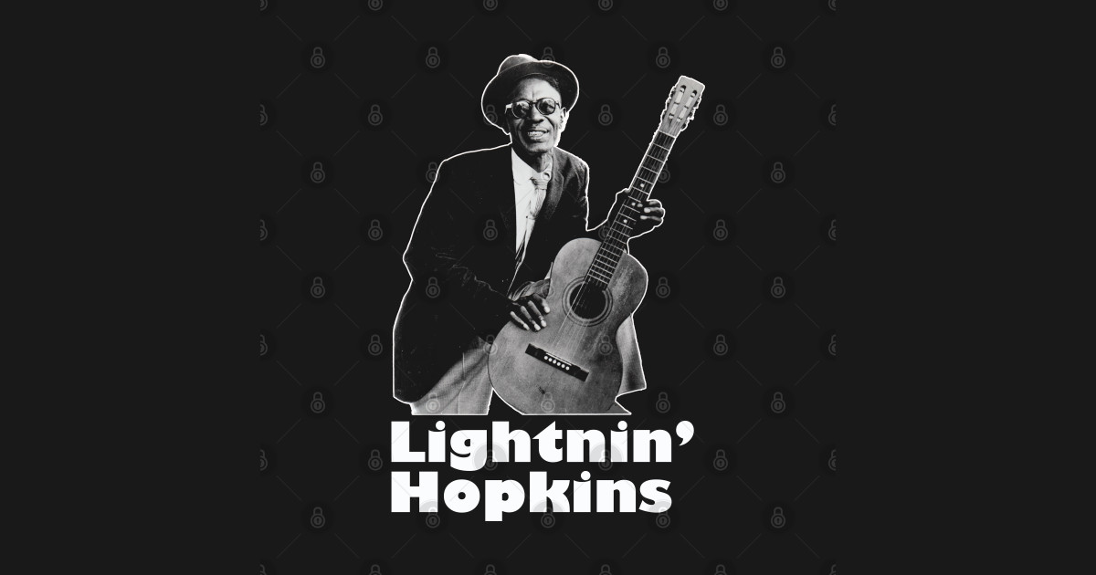 Lightnin Hopkins - Lightnin Hopkins - T-Shirt | TeePublic