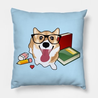 Smart Corgi Pillow