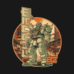 Vintage Gundam Robot T-Shirt