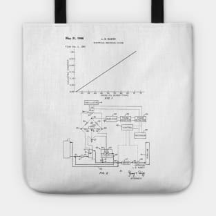 Electrical Measuring System Vintage Patent Hand Drawing Tote