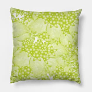 fabulous nature in green Pillow