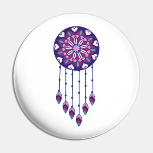 Mandala dreamcatcher dream catcher bad dream chaser native feathers Pin