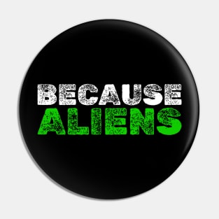 Conspiracy Theory - Government Illuminati Aliens Pin