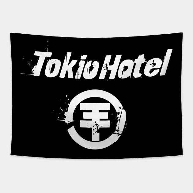 Tokio Hotel Tapestry by Colin Irons