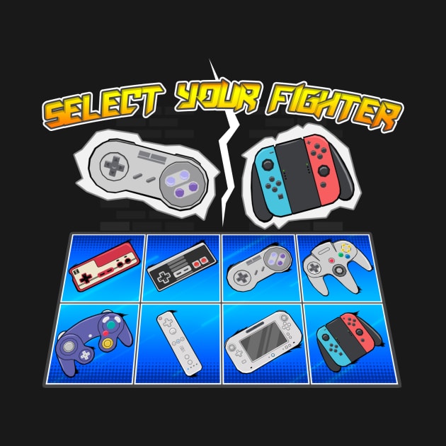 Select your Fighter - Controllers w/o Screen by Kritter