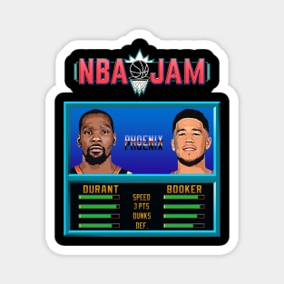 NBA JAM - Phoenix Basketball Magnet