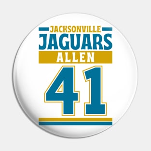 Jacksonville Jaguars Allen 41 American Football Edition 3 Pin