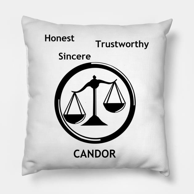 Candor Pillow by IllogicalBeans