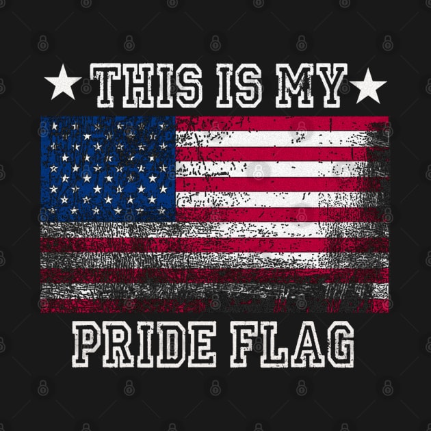 This Is My Pride Flag Shirt U USA Patriotic Flag Tee American by REKENINGDIBANDETBRO