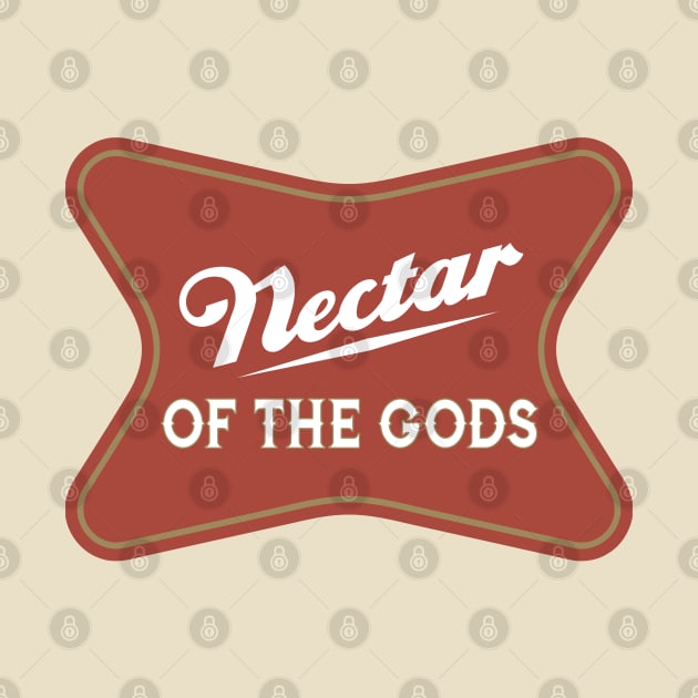 Nectar of the Gods Beer Lover Retro by darklordpug