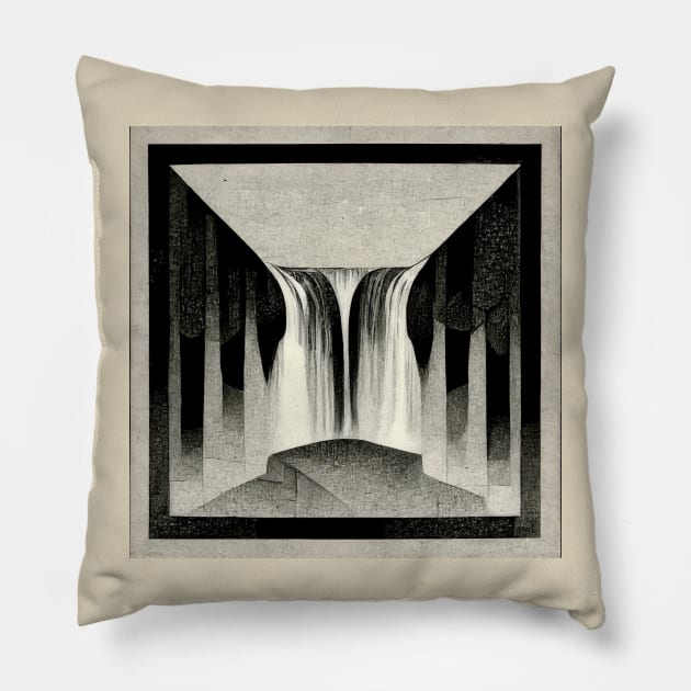 Waterfall Pillow by Bea