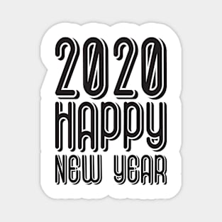 happy new year 2020 Magnet