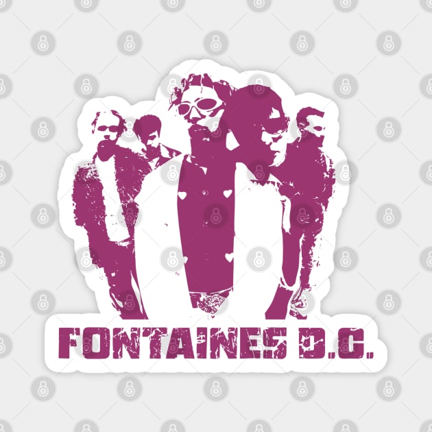 Fontaines DC Fan Art Magnet by Timeless Chaos