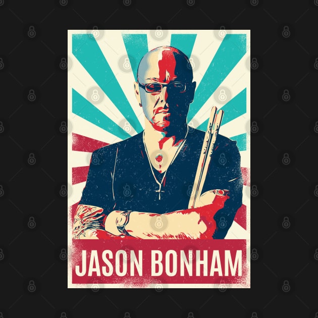 Vintage Retro Jason Bonham by Bengkel Band