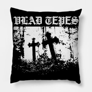 Vlad Tepes Black Metal Pillow