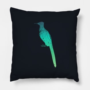 Turquoise Roadrunner Pillow