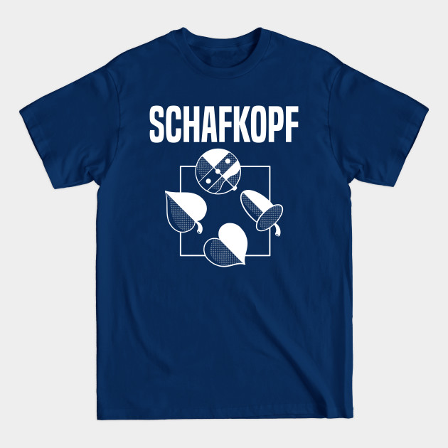 Discover Schafkopf Card Bavarian Four Colours Gift - Card Game - T-Shirt