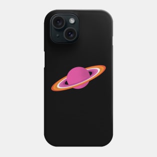 Lesbian Pride Planet Phone Case