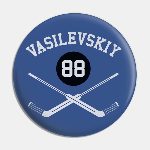 Andrei Vasilevskiy Tampa Bay Goalie Sticks Pin by TodosRigatSot