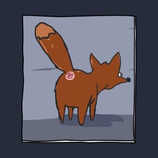 Butts Butts Butts - Fox T-Shirt