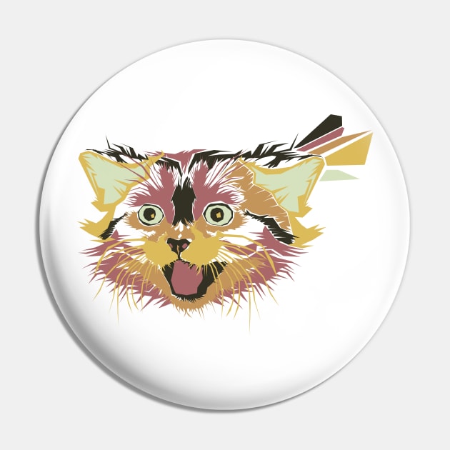 Smile Cat Pin by gblackid