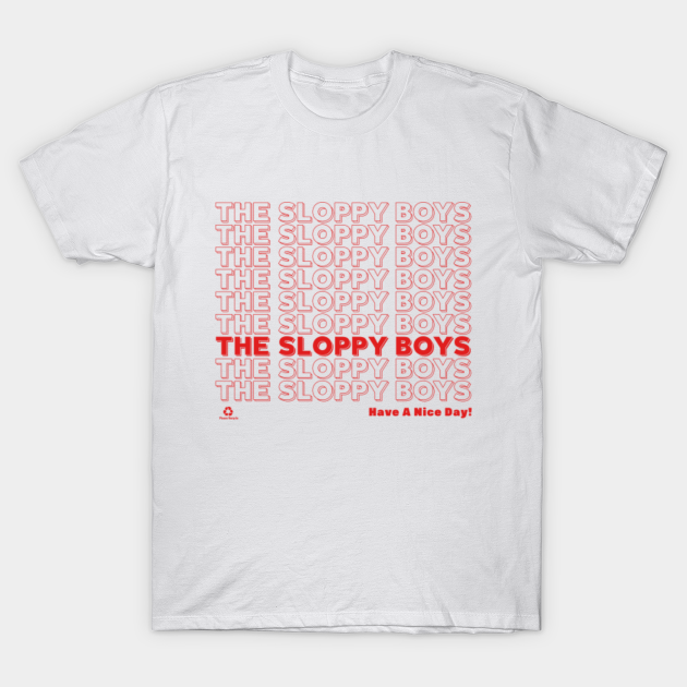 Plastic Bag (Red) - Sloppy Boys - T-Shirt