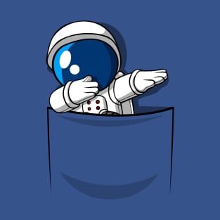 Dabbing Pocket astronaut T-Shirt