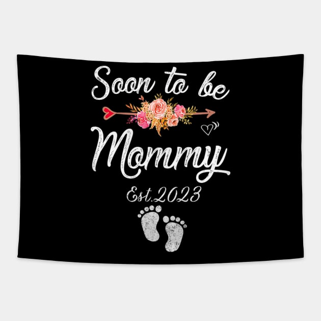 Soon to be Mommy 2023 Tapestry by cloutmantahnee