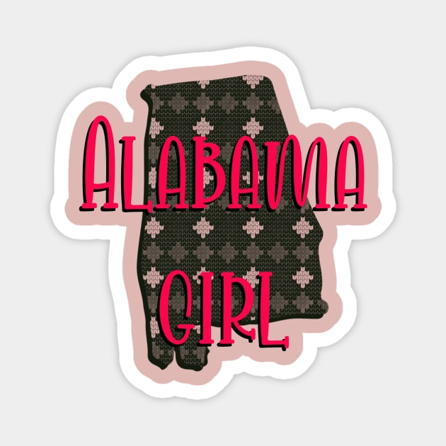 Alabama Girl Magnet by Flux+Finial