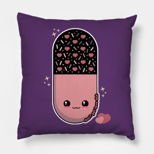 Kawaii Love Pill Pillow