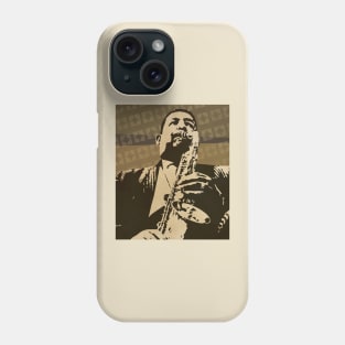 Cannonball Adderley // Retro Poster Jazz Phone Case