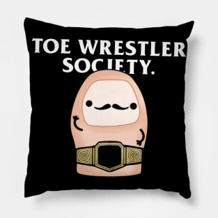 Toe Wrestler Society Pillow