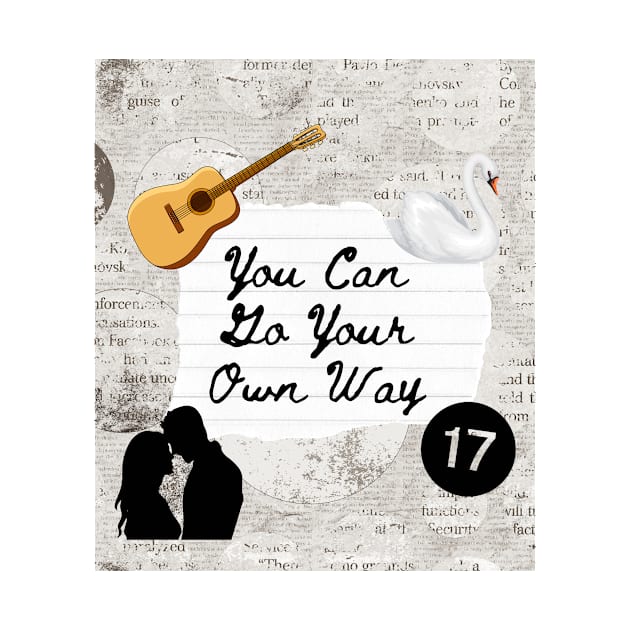 Go Your Own Way Fleetwood Mac Lyric Print by madiwestdal