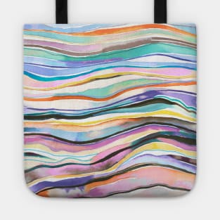 Watercolor Agate Tote