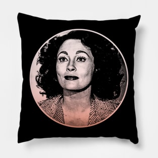 Joan Crawford - Mommie Dearest // Gradients Drawing Artwork Pillow