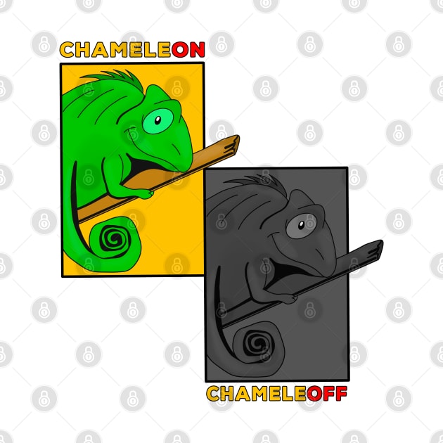 Funny Chameleoff Chameleon by DiegoCarvalho