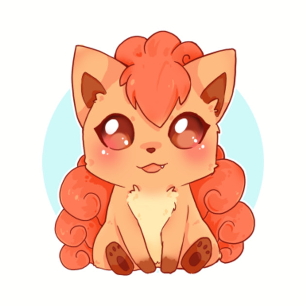 Chibi Vulpix pokemon - Vulpix - Tote | TeePublic