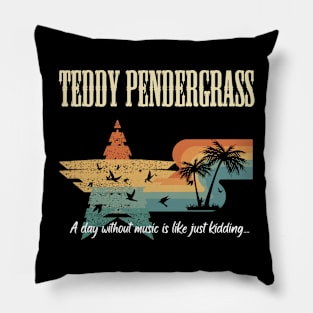 TEDDY PENDERGRASS BAND Pillow