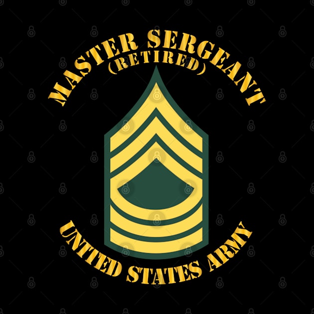 POCKET - MSG - Master Sergeant  - Std - Retired by twix123844