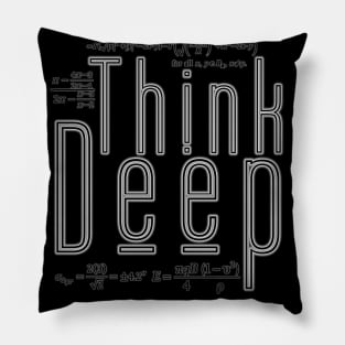 Think deep Pillow