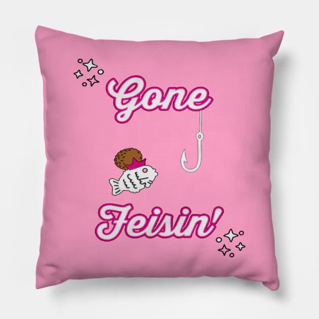 Gone Feisin' Pillow by Éiresistible