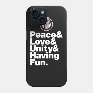 Peace, Love, Unity, & Having Fun: Experimental Jetset Phone Case