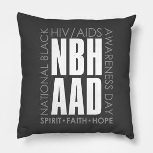 National Black HIV/AIDS Awareness Day – February Pillow