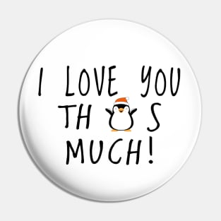 Pinguin love you Pin